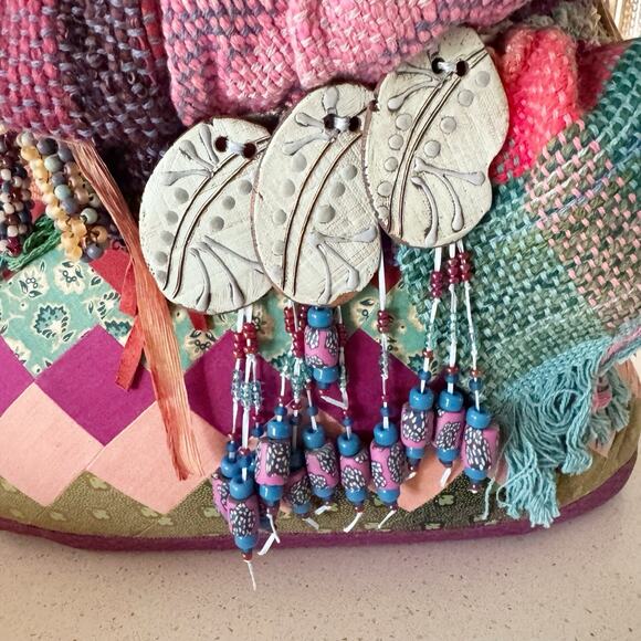 Patricia Bonds Gaetano Signed Dated 1992 Native American Mother Papoose Doll - Picture 3 of 11